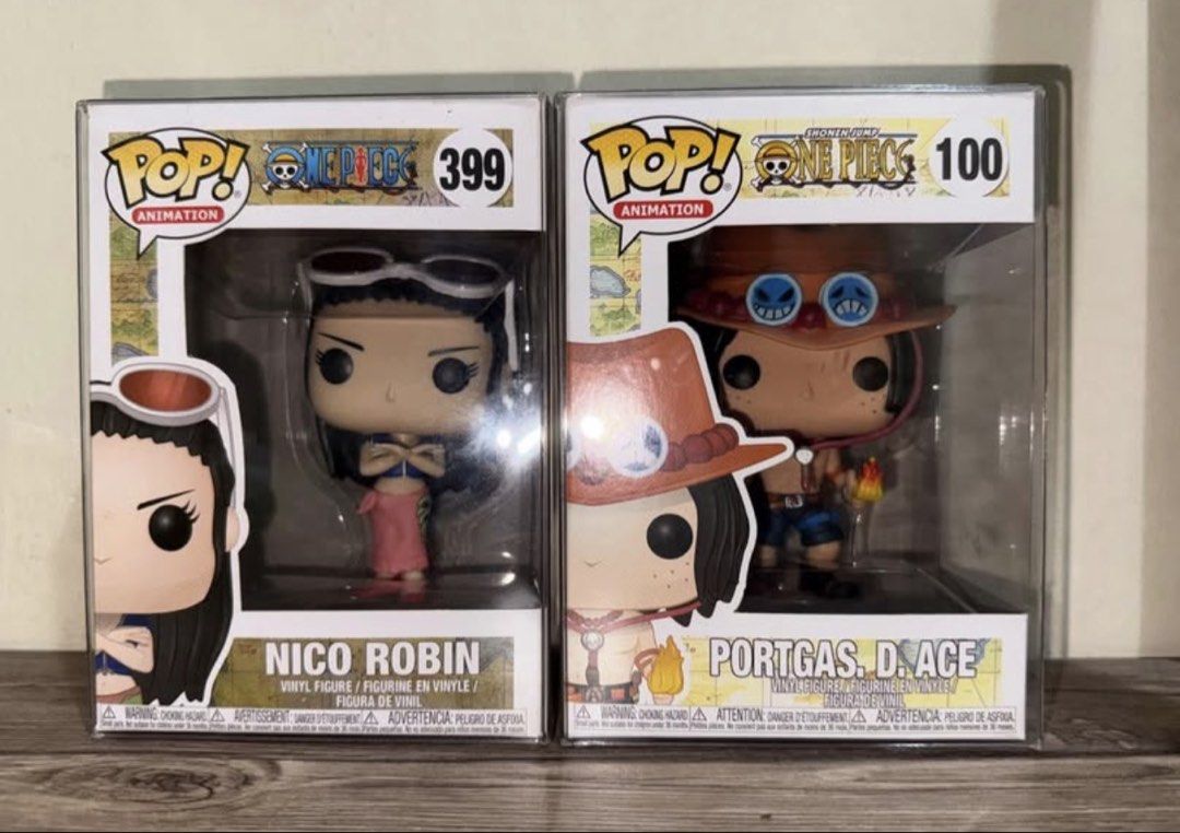 Nico Robin 2018 & Ace 2018 (Category: Designer & Blind Box Toys) located in Quezon City. Submitted by chris09chavez (Listing ID 1431749805, Image 1). Description: Nico Robin 2018 & Ace 2018 - 3200 set Location: Vito Cruz / FPJ station Can do LRT meetups by schedule.