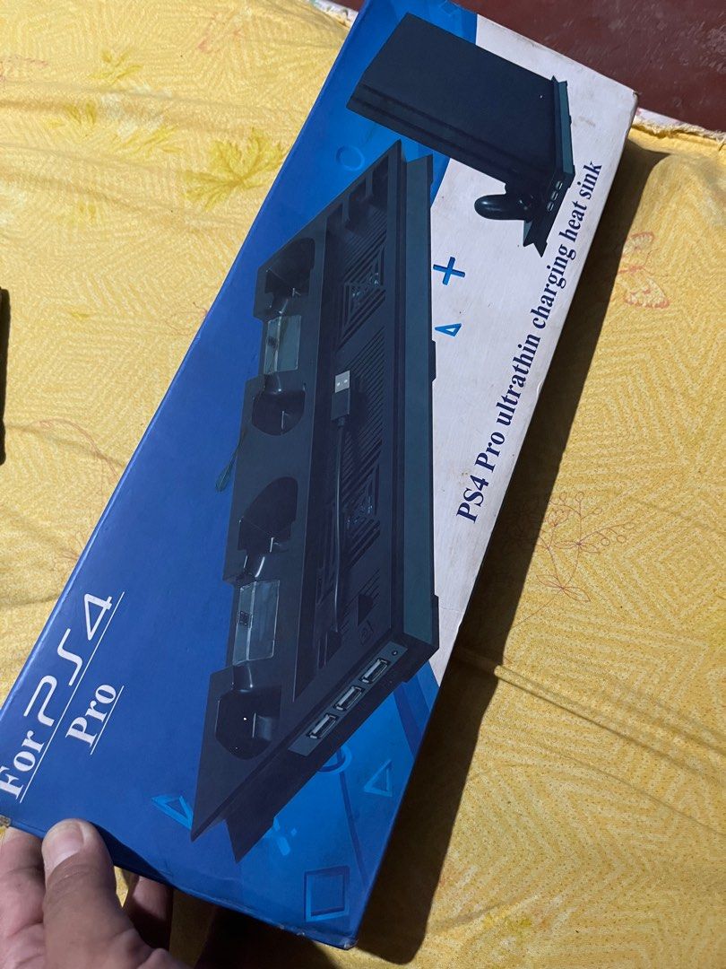 Playstation 4 PRO Charging Heat Sink (Category: Controllers) located in Quezon City. Submitted by triggerman25 (Listing ID 1431793653, Image 3). Description: Brand New Old Stock item Working item Ps4 Pro Heat sink & charging dock No refund No Warranty No return Gcash Payment Lalamove buyer will book & pay the rider Loc near Tomas Morato Qc Thanks Admin .