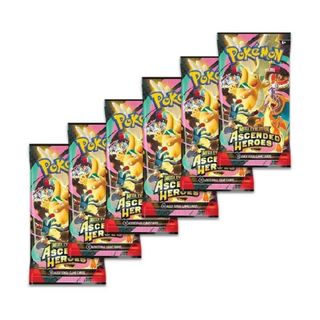 Pokemon TCG Mega Evolution Ascended Heroes Booster Pack, Hobbies & Toys ...