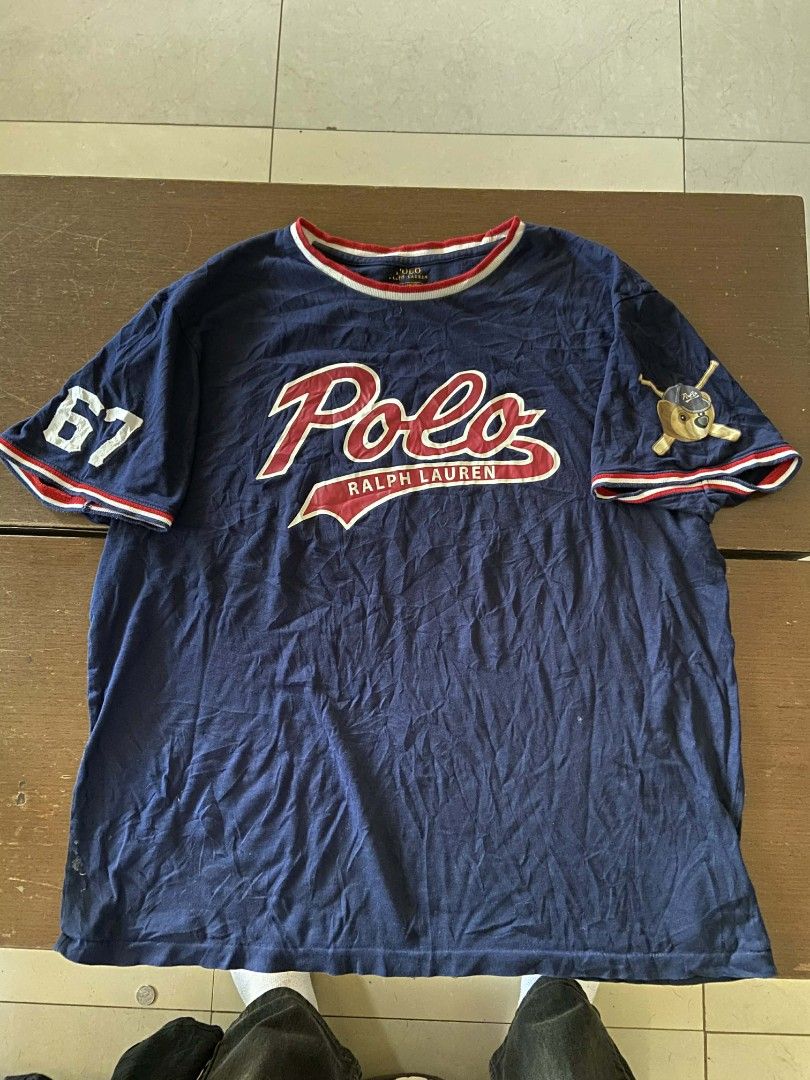 polo ralph lauren shirt (Category: Tshirts & Polo Shirts ) located in Batangas. Submitted by vintagesyndicate2 (Listing ID 1431606880, Image 1). Description: issue loose stitching needs wash large.