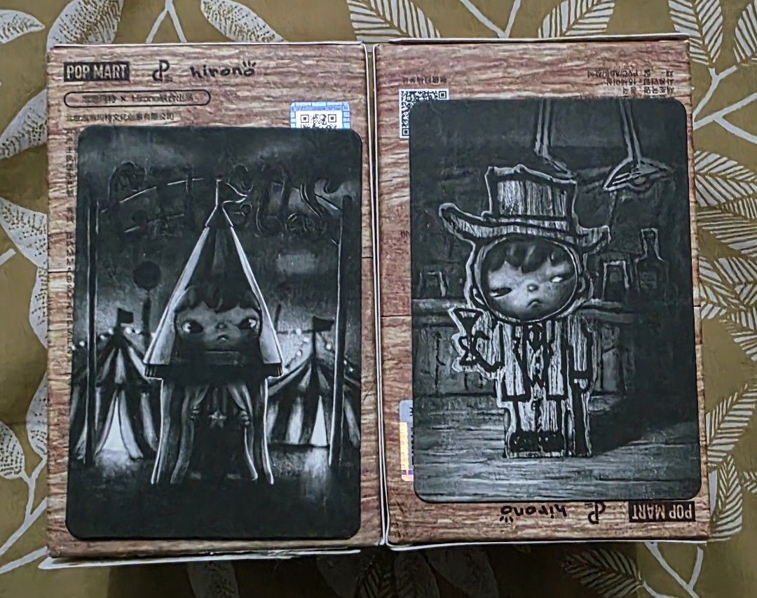 Pop Mart Hirono Shelter (Category: Designer & Blind Box Toys) located in Quezon City. Submitted by raech.coollect (Listing ID 1431703343, Image 1). Description: For Sale 500 each Sealed foil Circus Poet.