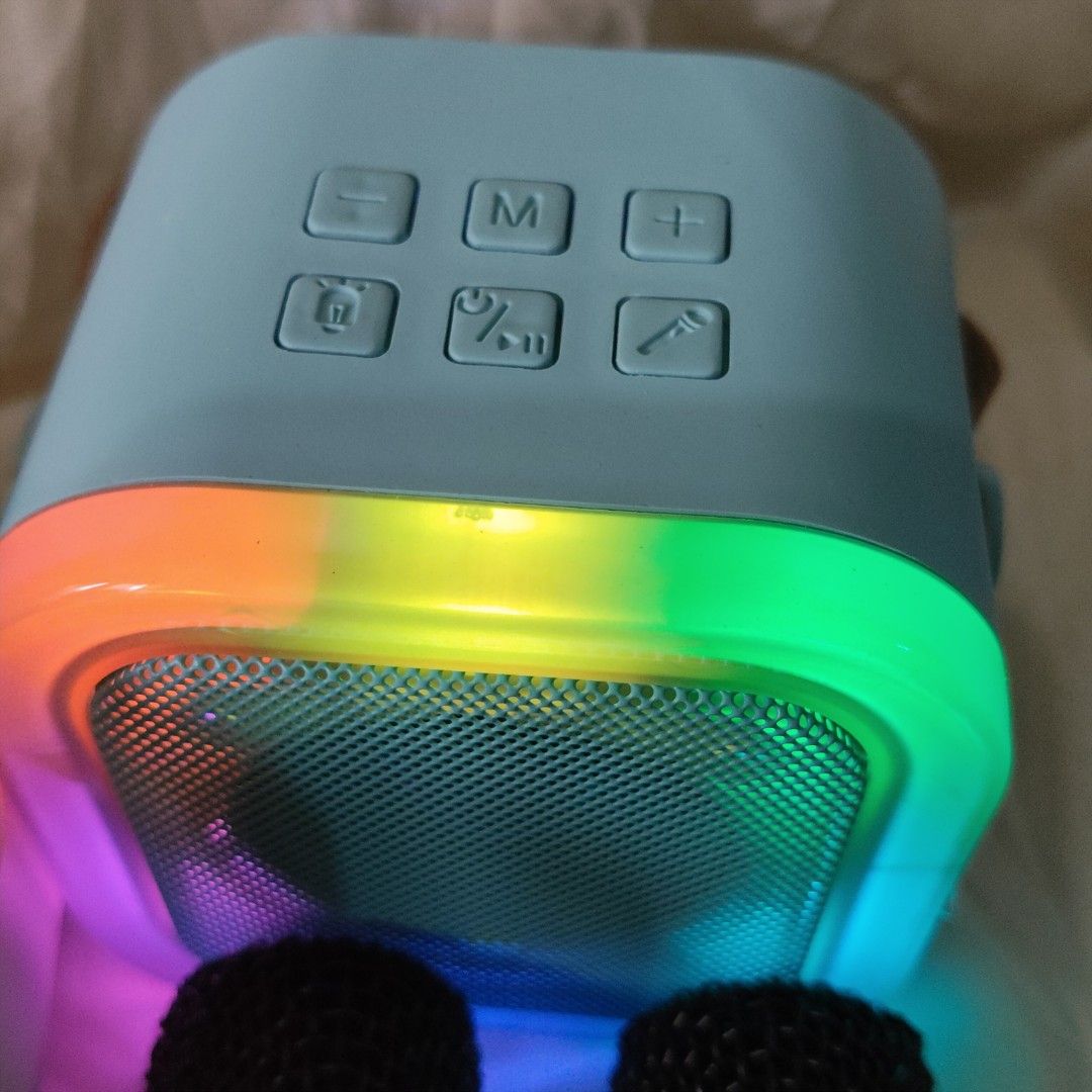 PORTABLE KARAOKE WITH 2 MIC (Category: Soundbars, Speakers & Amplifiers) located in Paranaque City. Submitted by audioaddict0517 (Listing ID 1431581505, Image 2). Description: .