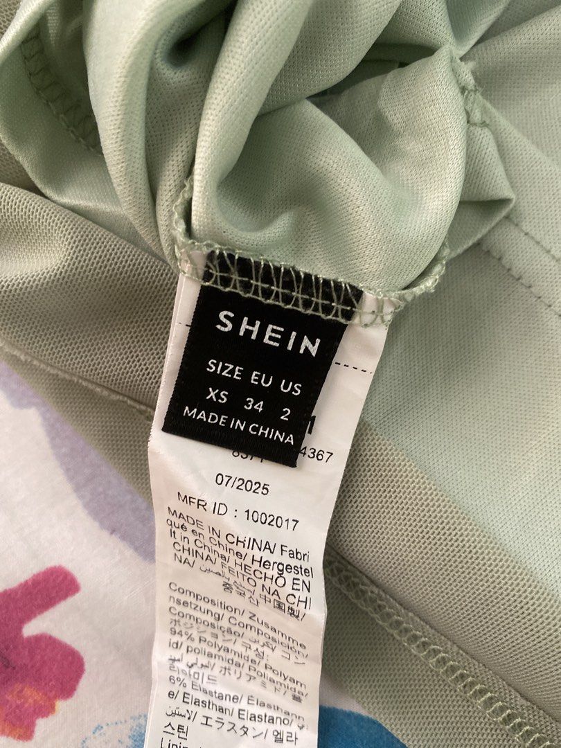 [PRELOVED] SHEIN MOD Light Green Square Neck Peplum Blouse (Category: Blouses) located in Paranaque City. Submitted by ameliestars (Listing ID 1431631934, Image 3). Description: Shein Mod Light Green Square Neck Blouse - fits xs-s - SRP: 369 - RFS: decluttering and need funds.