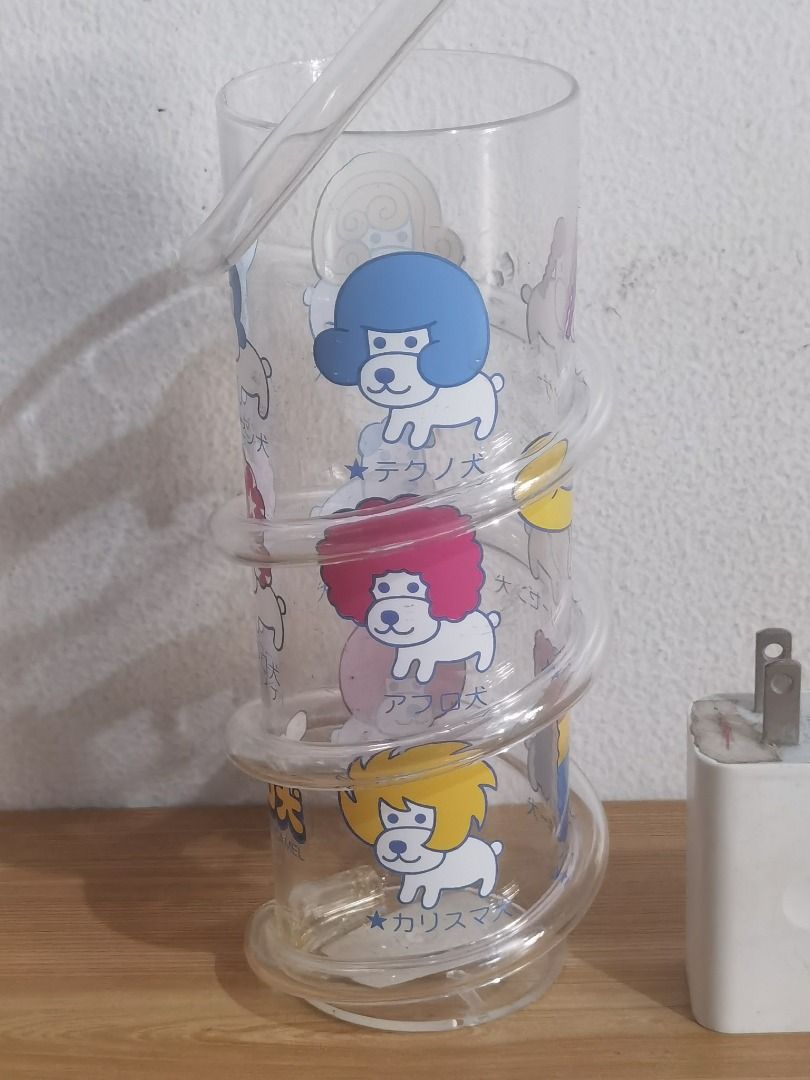 San-X * Afro Ken Crazy Straw Plastic Cup (Category: Water Bottles & Tumblers) located in Taguig. Submitted by kalabasza (Listing ID 1431789216, Image 2). Description: 📌 This is a preloved item. Please manage your expectation. 📌 Actual item posted. Needs thorough cleaning if you're going to use it po. 📌 Item is in good condition. 📌 Product Color may slightly vary due to Photographic Lighting. 📌 Location: Taguig 📌 MOP: GCash. Payment first be