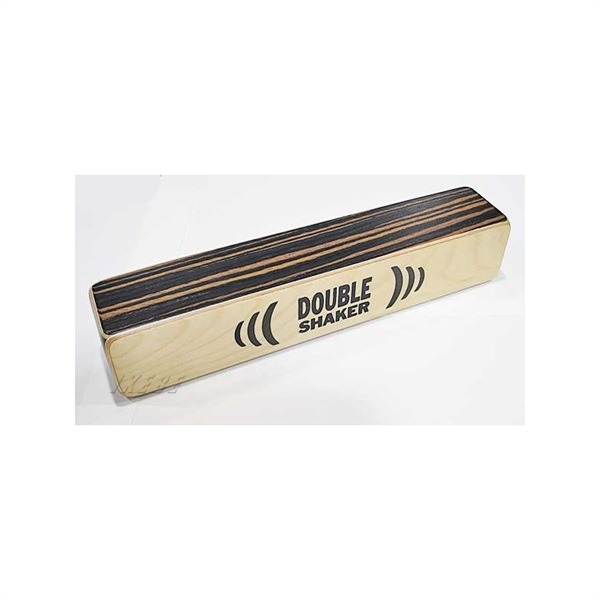 Schlagwerk- Double Shaker Edelholz (SK40) , Hobbies & Toys, Musical ...