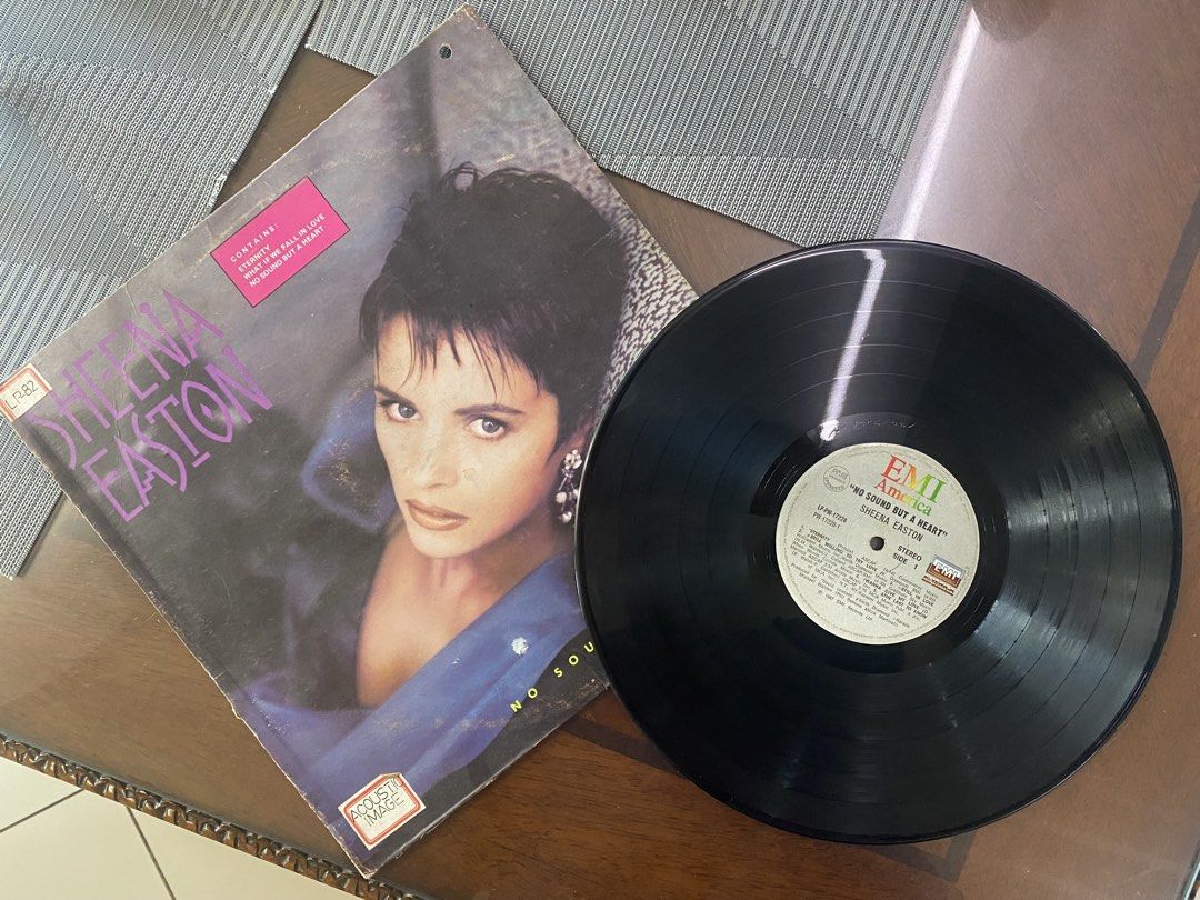 Plaka Sound Sheena Easton - No Sound But A Heart - Original Philippines Music Album ...