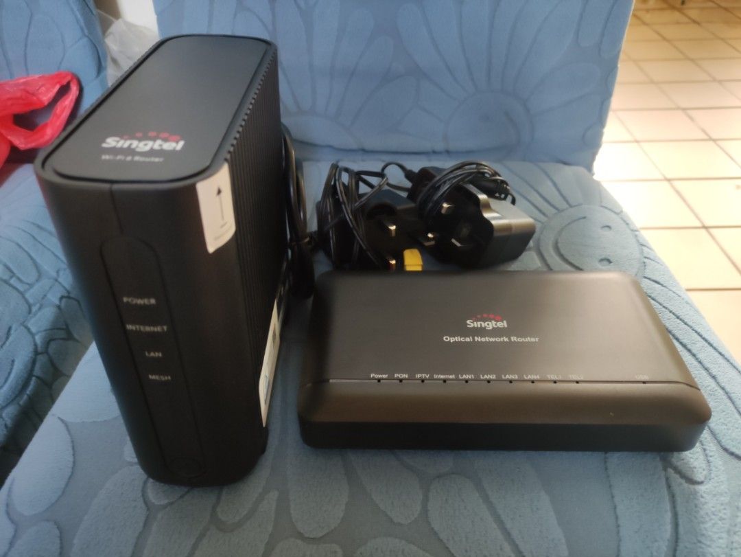 Singtel Wi-Fi 6 Router & Optical Network Router