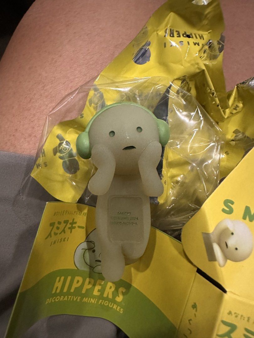 Smiski Hippers Secret (Category: Designer & Blind Box Toys) located in Pasig City. Submitted by jomoi_20 (Listing ID 1431717396, Image 1). Description: Brand new. Fresh out of the box.