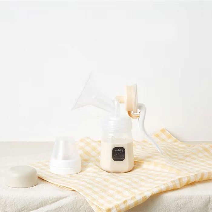 Spectra Manual Wide Neck Breast Pump (Category: Breastfeeding & Bottle Feeding) located in Manila. Submitted by sherotoninmd (Listing ID 1431764236, Image 2). Description: - Spectra manual breast pump - Wide neck design - Includes bottle, funnel, and all parts - Easy to assemble and disassemble - Designed for efficient milk expression - Bottle with measurement markings - Washed and sterilized but was NEVER USED - will give discount and freebie if