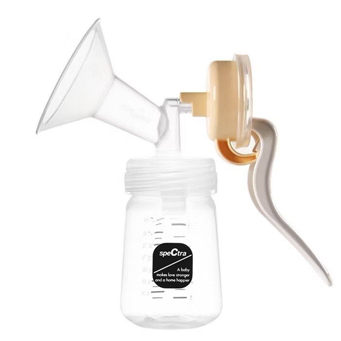 Spectra Manual Wide Neck Breast Pump (Category: Breastfeeding & Bottle Feeding) located in Manila. Submitted by sherotoninmd (Listing ID 1431764236, Image 1). Description: - Spectra manual breast pump - Wide neck design - Includes bottle, funnel, and all parts - Easy to assemble and disassemble - Designed for efficient milk expression - Bottle with measurement markings - Washed and sterilized but was NEVER USED - will give discount and freebie if