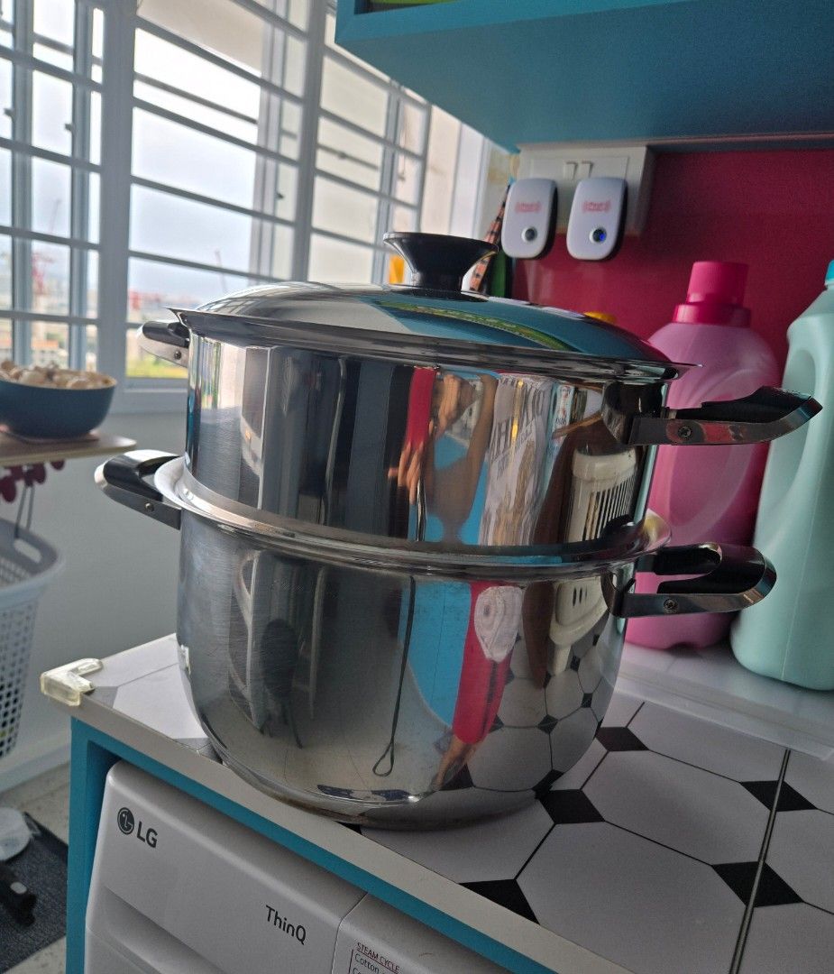 Stainless Steel Pot with Lid454085333347870720