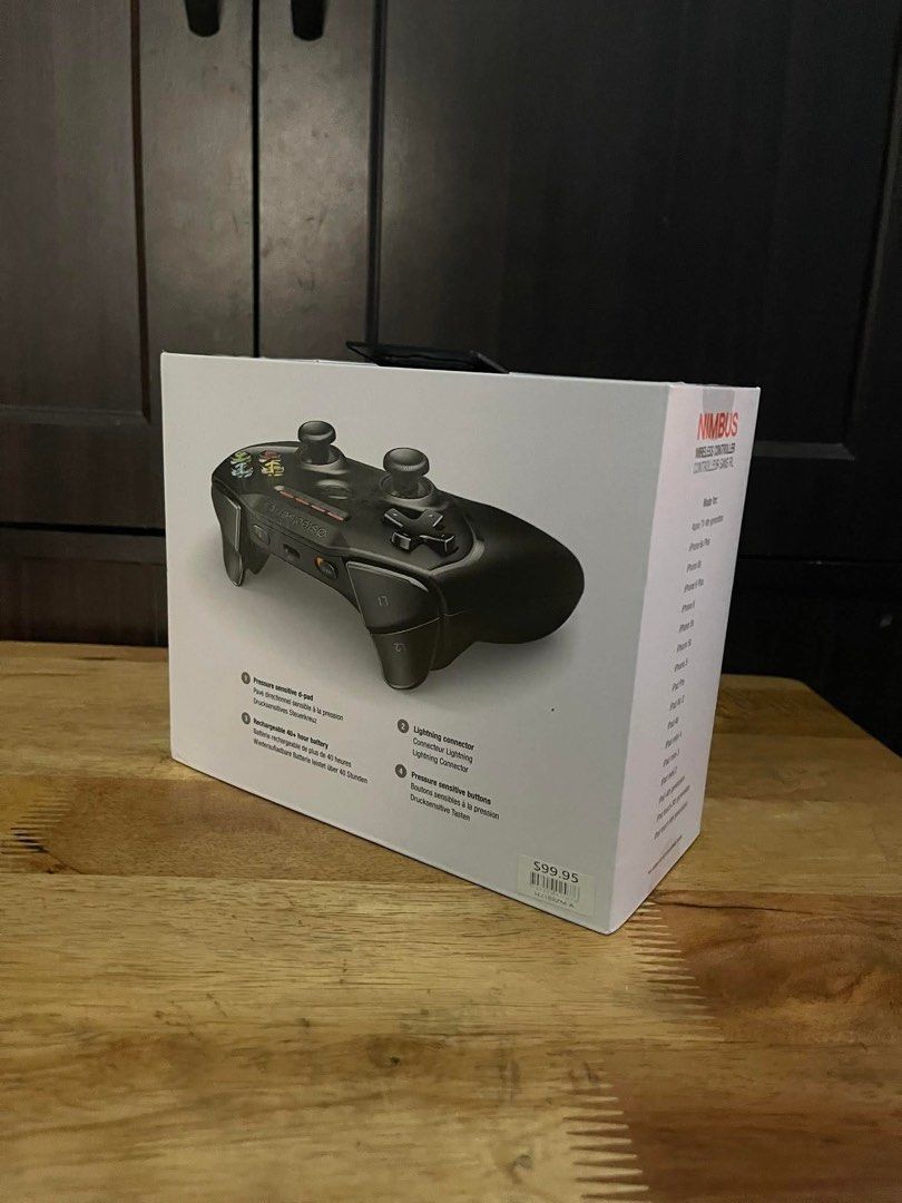 Steelseries Nimbus Controller (Category: Controllers) located in Muntinlupa City. Submitted by j3rwin (Listing ID 1431661503, Image 3). Description: Brand New bought in Australia at a garage sale. Box has been opened to check if it is 100% working. No Issues, Negotiable.