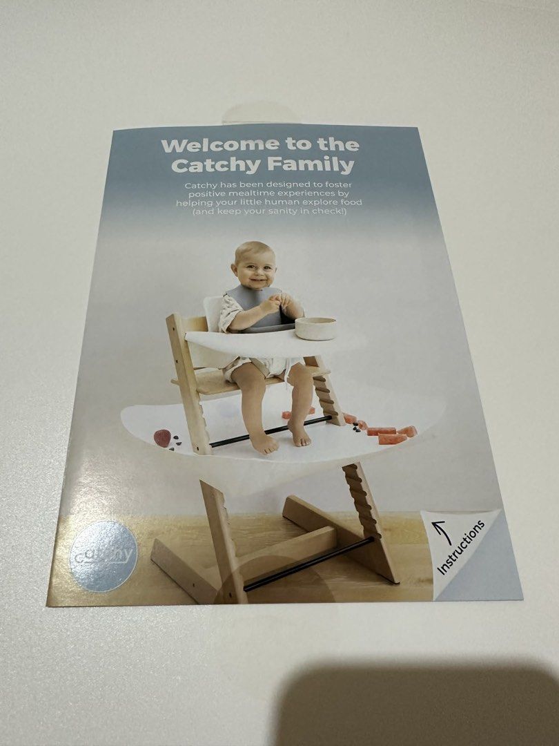 Stokke Catchy High Chair Accessory (Category: Baby High Chairs) located in Mandaluyong City. Submitted by cleanmycloset8 (Listing ID 1431630116, Image 2). Description: Upgrade your Tripp Trapp setup! Perfect for catching food spills RFS: Outgrown Orig price: ₱3.5k (2k+ product cost + 1.5k shipping from Australia) Now only: ₱2k.