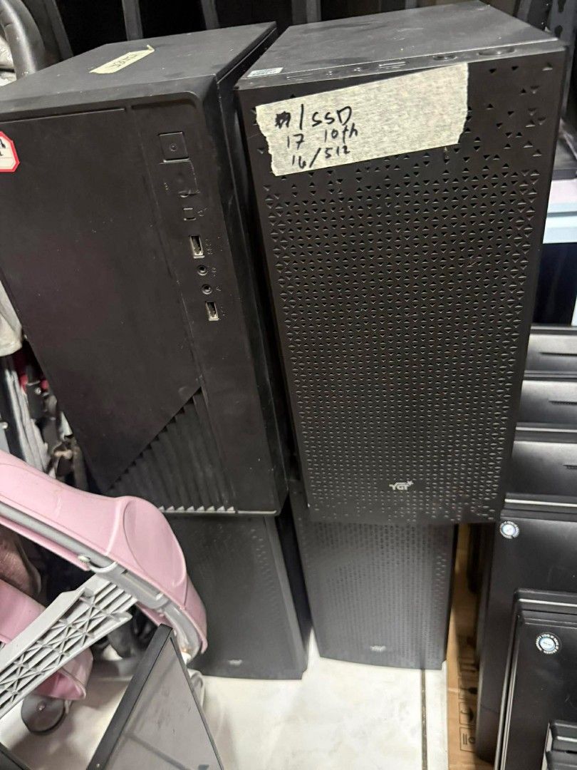 System unit (Category: Desktops) located in Manila. Submitted by happyearth.953a15 (Listing ID 1431793269, Image 2). Description: System unit I7 10700 10th gen Gigabyte H410 motherboard 16gb ram ddr4 512gb ssd Windows 11 pro OS Generic PSU Standard casing With power cord 💸💸 15,500 each Location: San Andres bukid manila Pick up or deliver.