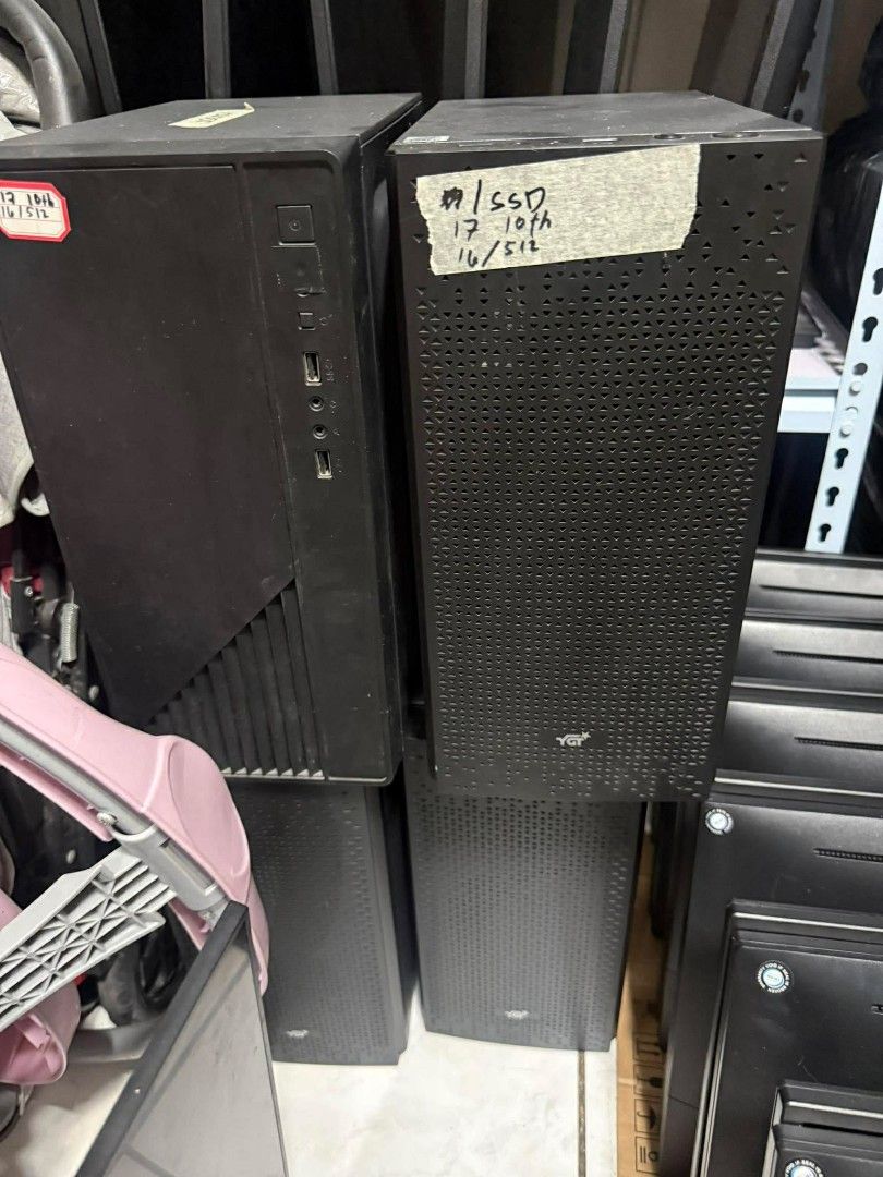 System unit (Category: Desktops) located in Manila. Submitted by happyearth.953a15 (Listing ID 1431793269, Image 3). Description: System unit I7 10700 10th gen Gigabyte H410 motherboard 16gb ram ddr4 512gb ssd Windows 11 pro OS Generic PSU Standard casing With power cord 💸💸 15,500 each Location: San Andres bukid manila Pick up or deliver.