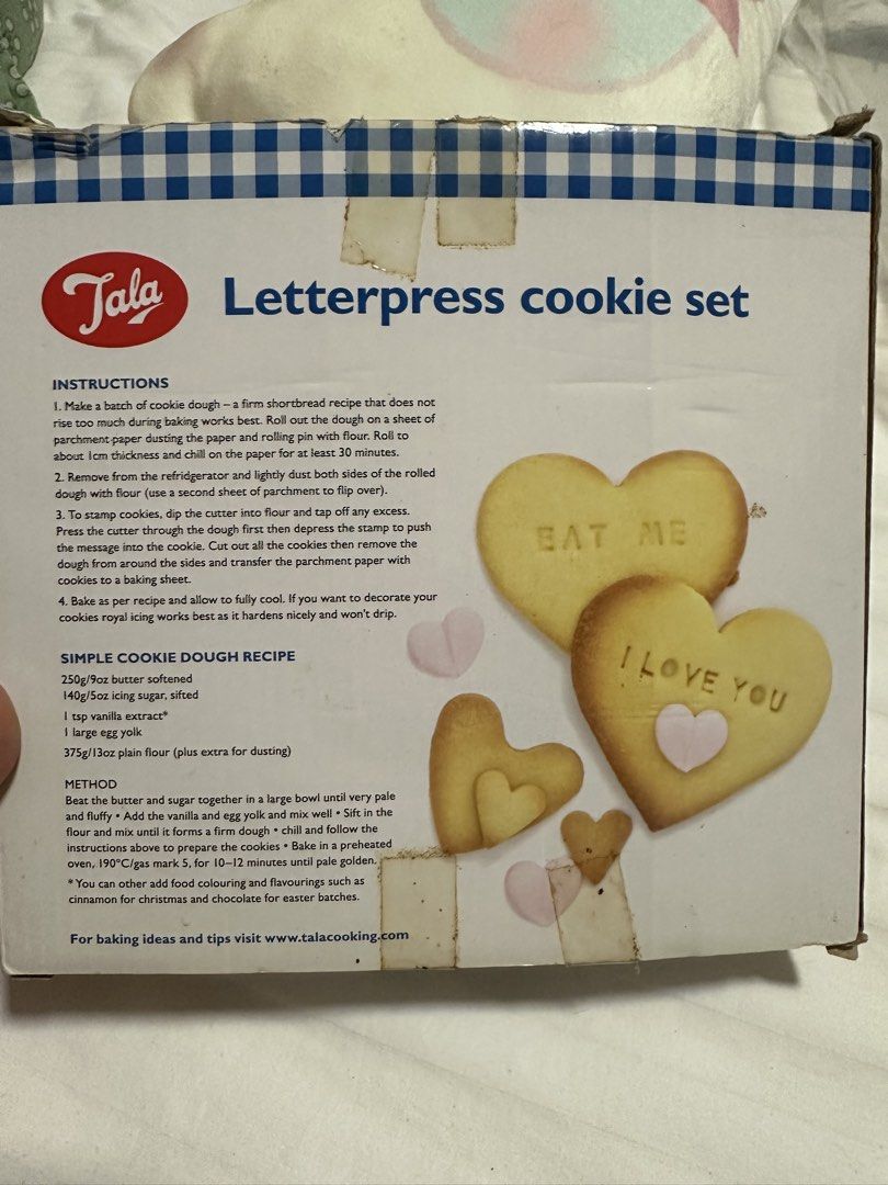 Tala Letterpress Cookie Set453174263243100161