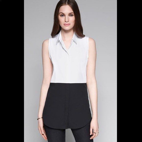THEORY COLOR BLOCK TOP (Category: Blouses) located in Paranaque City. Submitted by brandedlab (Listing ID 1431575075, Image 1). Description: .