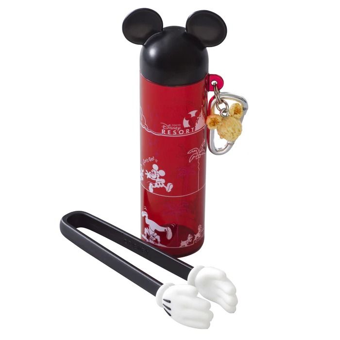 TOKYO DISNEY Popcorn Tongs (Category: Character Goods) located in Quezon City. Submitted by declutter_to_downsize (Listing ID 1431683422, Image 1). Description: This item is a collectible Tokyo Disney Resort souvenir popcorn tong featuring Mickey Mouse hands. - It is a popular and functional souvenir designed to keep fingers clean while eating popcorn or snacks. - The tongs are often sold with a protective container for storage. - These items are