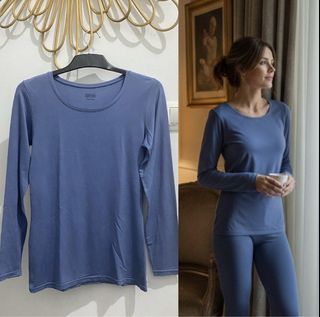 Uniqlo Heattech /Inner Thermal Regular/LongJohn Heattech Inner Musim ...