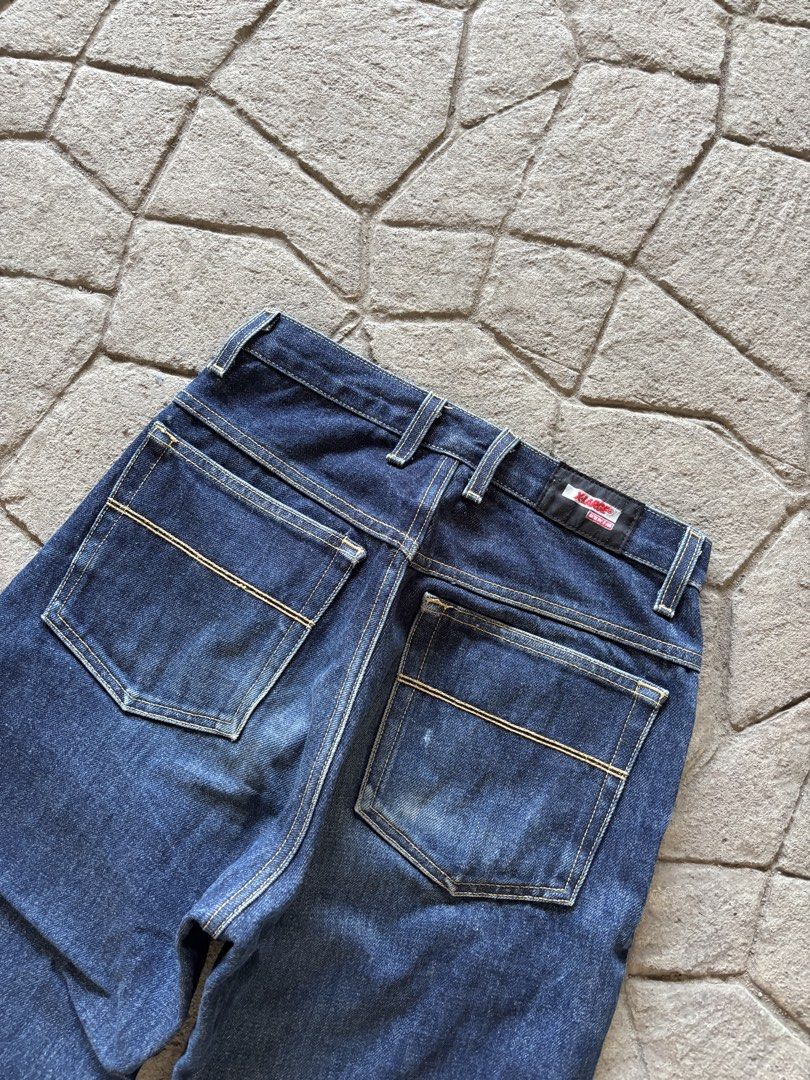 XLarge Denim Jeans 28" (Category: Jeans) located in General Santos City (Dadiangas). Submitted by andrei_ciocon (Listing ID 1431664578, Image 3). Description: - XLarge denim jeans - Classic blue wash - Size 28 - Straight leg fit - Button fly - Five-pocket design - XLarge logo on front pocket and waistband - Unique interior lining pattern.