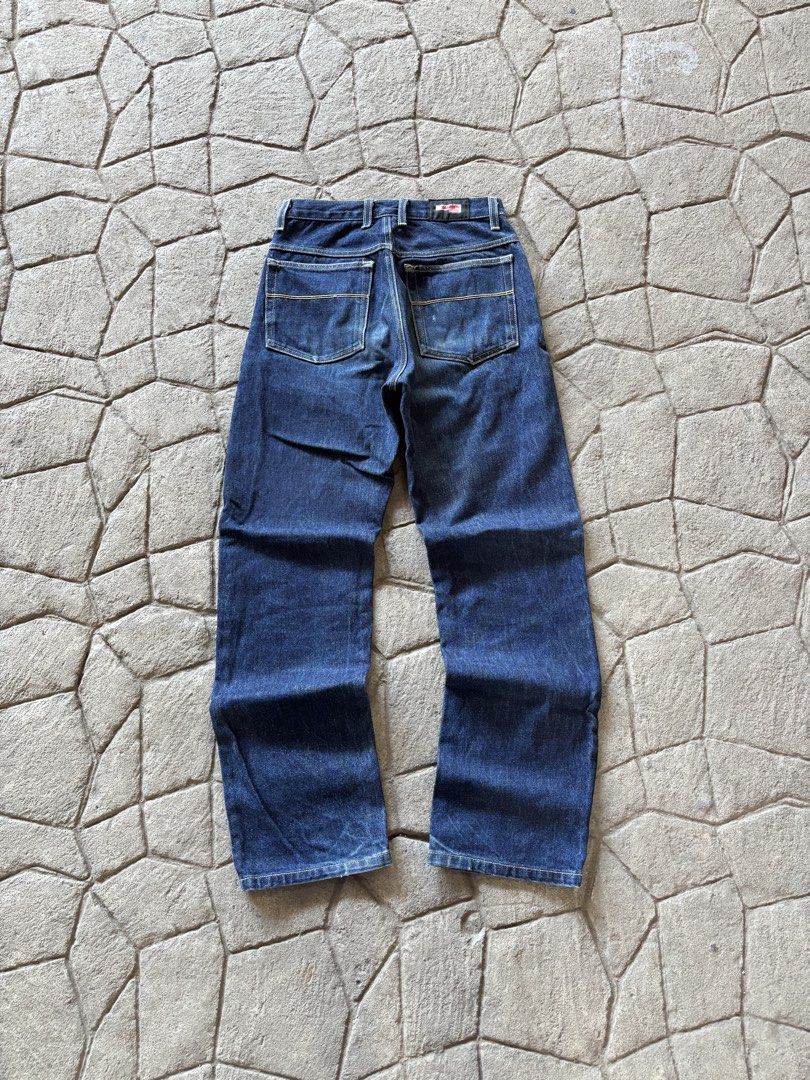 XLarge Denim Jeans 28" (Category: Jeans) located in General Santos City (Dadiangas). Submitted by andrei_ciocon (Listing ID 1431664578, Image 1). Description: - XLarge denim jeans - Classic blue wash - Size 28 - Straight leg fit - Button fly - Five-pocket design - XLarge logo on front pocket and waistband - Unique interior lining pattern.