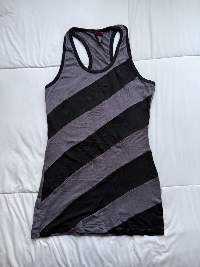 Y2k tank top (Category: Sleeveless) located in Cabuyao City. Submitted by sweethriftph (Listing ID 1431693784, Image 1). Description: - small-semi med - from crissa - it’s giving bebot vibes ;) .