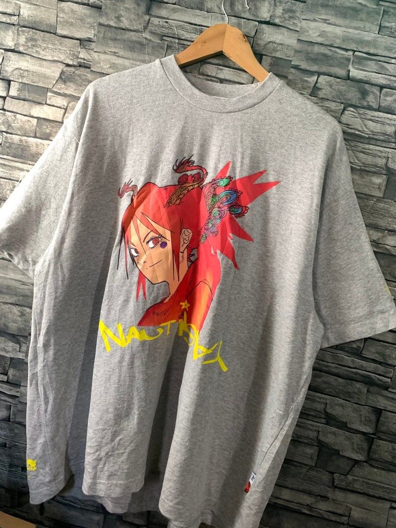 YAGI X NAUTICA GRAPHIC TEE (Category: Tshirts & Polo Shirts ) located in Gumaca. Submitted by getscore.ph (Listing ID 1431590734, Image 3). Description: WTS ❗️YAGI X NAUTICA GRAPHIC TEE❗ Sariwa✨ ✅Size: L on tag ✅ Actual Dimes: Width: 25.6 Length: 30 ✅Color Rate: 9.5/10 ✅Condition: Excellent ✅Issue: None Color may due to lightning NEED WASH FRESH FROM BALE Mura lang DM ME TO PURCHASE 📥📥 📍Loc. Gumaca,Quezon 📍Courier: JNT EXPRESS.