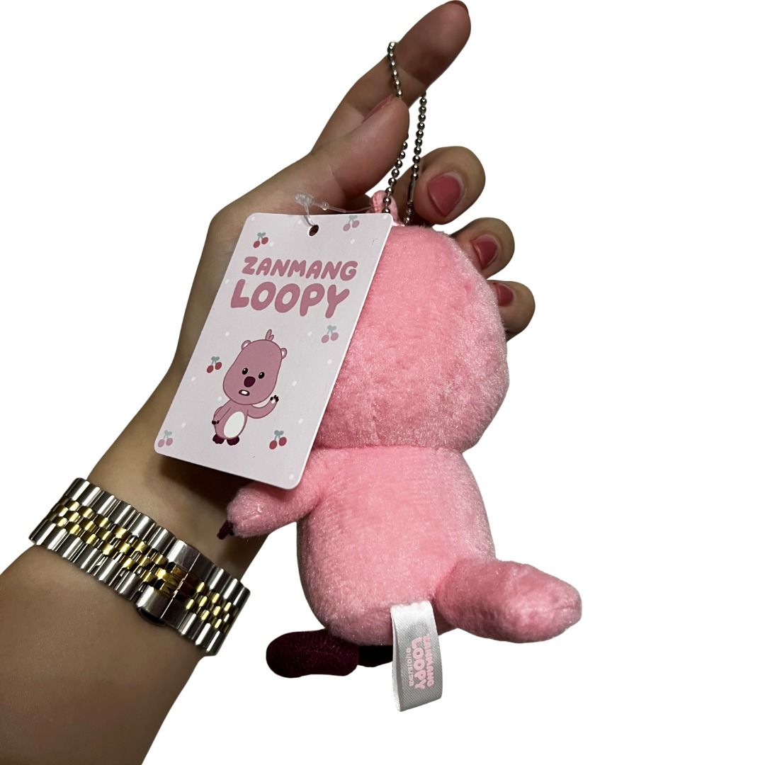 ZANMANG LOOPY Plush Keychain (Category: Plushies & Soft Toys) located in Quezon City. Submitted by declutter_to_downsize (Listing ID 1431623592, Image 2). Description: Personal purchase in Kiddyland Harajuku. Price is firm..
