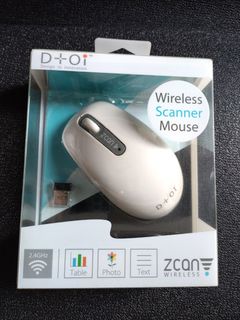 Brand new Wireless Mouse - scanner function not working