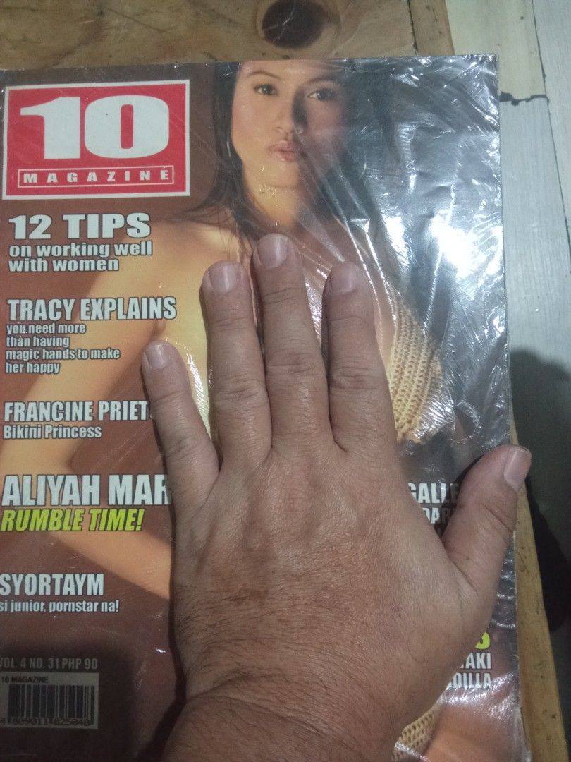 10 Magazine - aliyah Martel cover (Category: Magazines) located in Pasig City. Submitted by teebeedeee (Listing ID 1431859925, Image 1). Description: - 10 collectible magazine - - Features articles and features - Cover models include Tracy, Francine Prieto, Aaliyah, and Issa Miyaki - Volume 4, No. 31 available - preowned copy.complete pages. no visible penmarks for meetups in pasig rotonda or jnt shipping or lalamove grab payment via gcash or lal