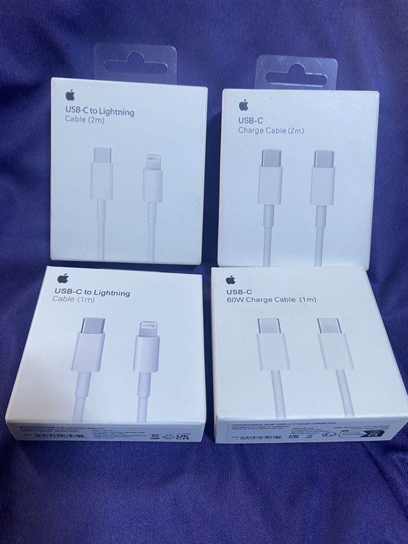 1M/2M usb-c to c/ type c to lightning cable (Category: Chargers & Cables) located in Manila. Submitted by dimple162 (Listing ID 1431946478, Image 1). Description: .