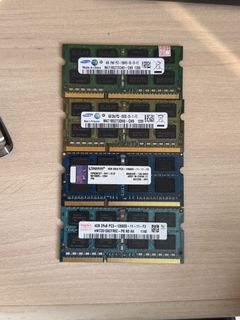 16GB DDR3 RAM (Notebook) – 4GB × 4