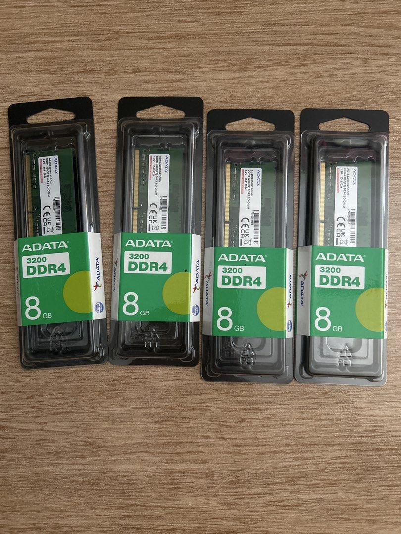 Adata ddr4 3200 8gb sodimm ram (Category: Computer Parts) located in Quezon City. Submitted by digiq (Listing ID 1431832162, Image 1). Description: Brandnew and sealed products. Guaranteed Original items. Location : Quezon City 🚚 SHIPPING & PICKUP: ✅ Same-Day: Lalamove / Grab / Move It ✅ COD: Shop ee / Laza da/ LBC PM FOR MORE DETAILS..