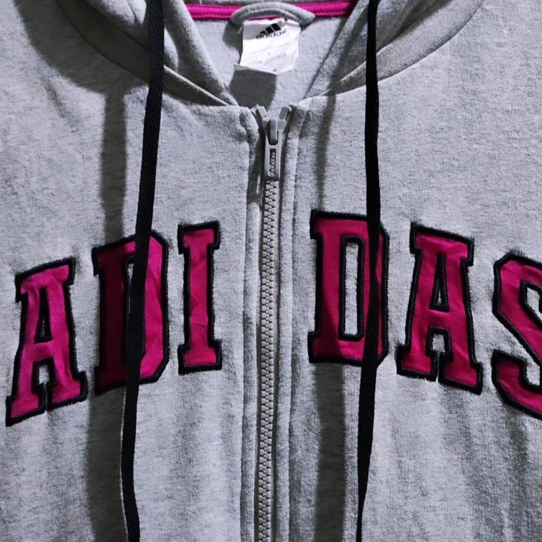 Adidas Hoodie Jacket (Category: Coats, Jackets and Outerwear) located in Quezon City. Submitted by chph2nd (Listing ID 1431921326, Image 3). Description: size: medium.
