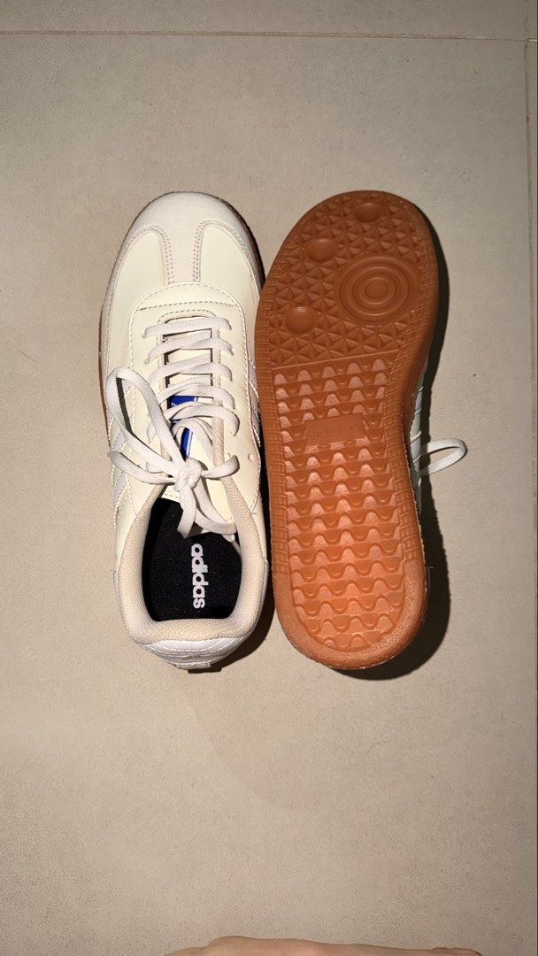 Adidas Samba OG Cream White, Women's Fashion, Footwear, Sneakers on ...