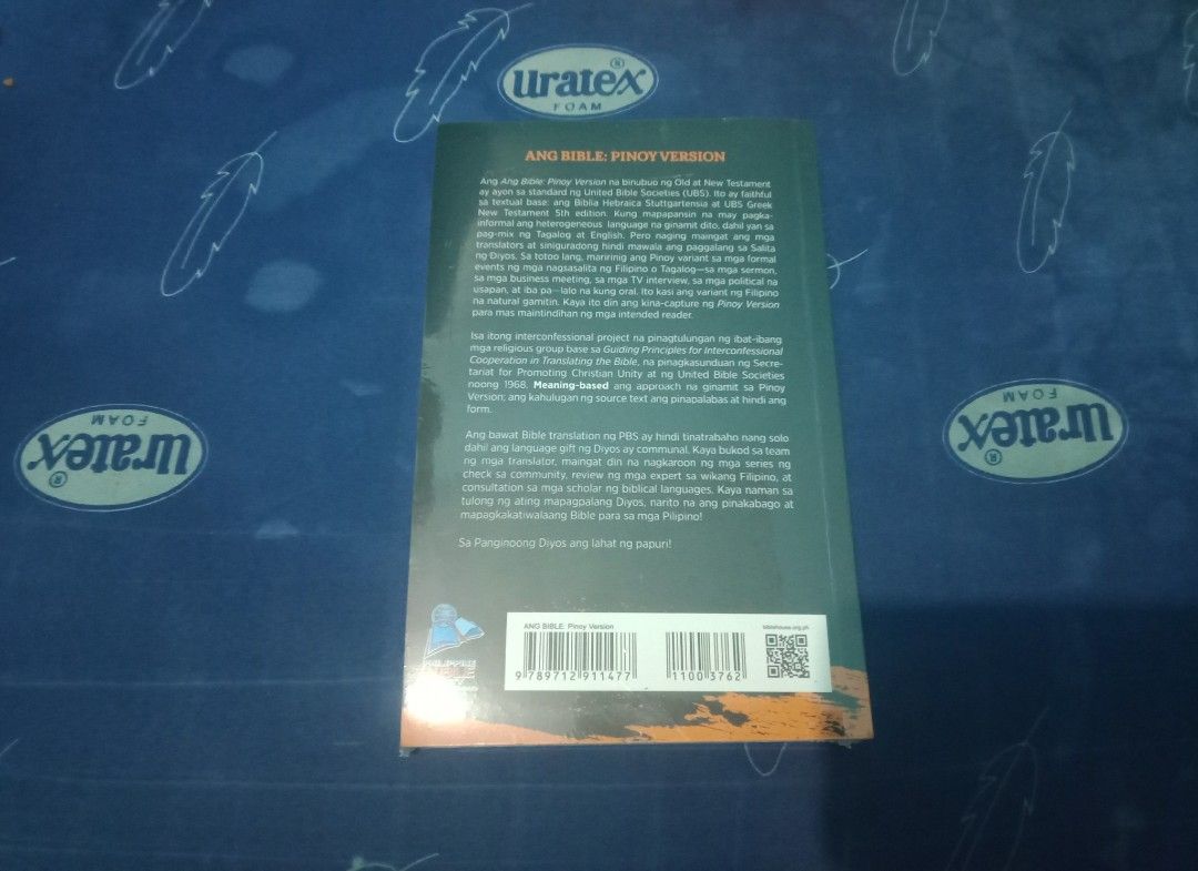 (Rush Sale) Ang Bible Pinoy Version (Category: Religion Books) located in Rizal. Submitted by mnmarquez2 (Listing ID 1431862565, Image 2). Description: Ang Bible Pinoy Version Sale Price - P180 Brand New and Sealed.