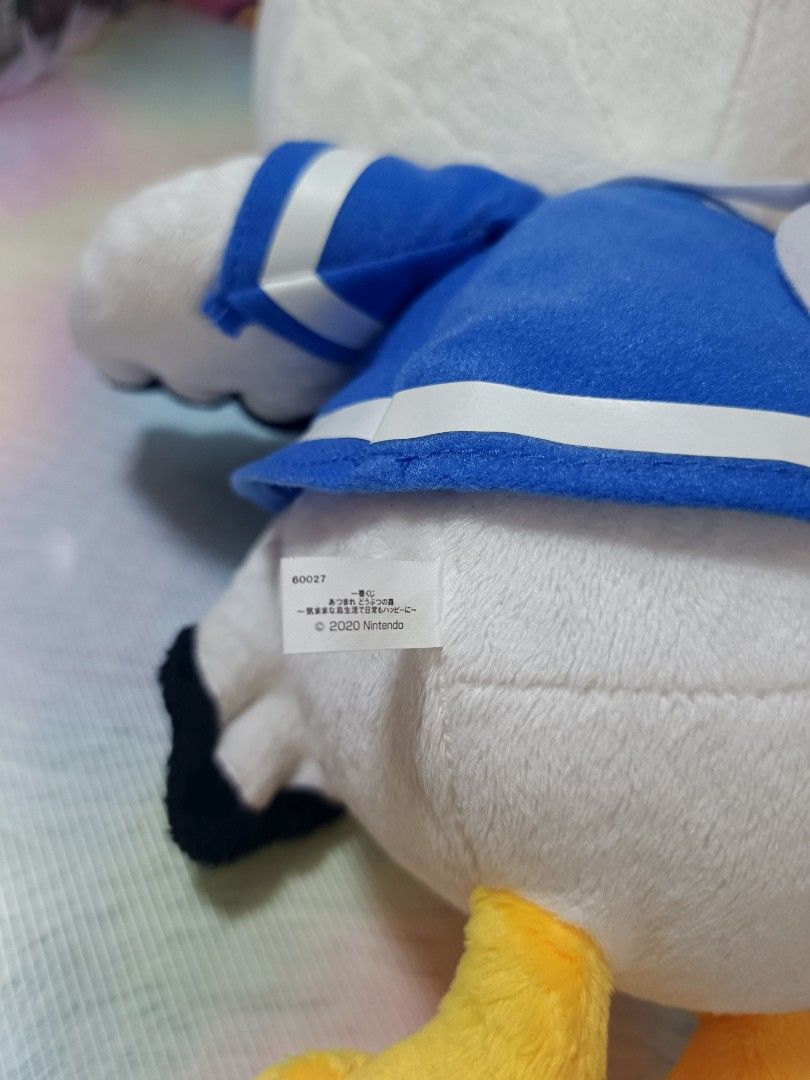 Animal Crossing Gulliver Plush Toy (Category: Plushies & Soft Toys) located in Paranaque City. Submitted by niropa (Listing ID 1431804183, Image 3). Description: - Adorable Gulliver plush from Animal Crossing. - Features Gulliver in his sailor outfit. - Includes white hat and blue shirt. - Has a yellow beak and feet. - Official 2020 Nintendo product. - Made in China..