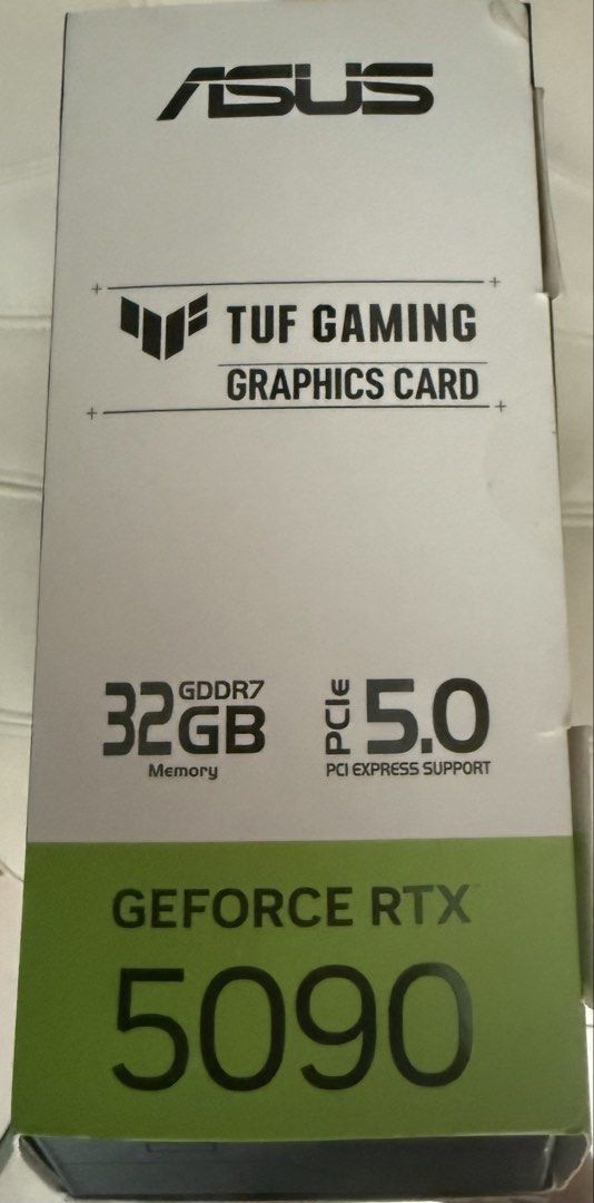 ASUS TUF Gaming GeForce RTX 5090 Graphics Card Empty Box442013919468605442