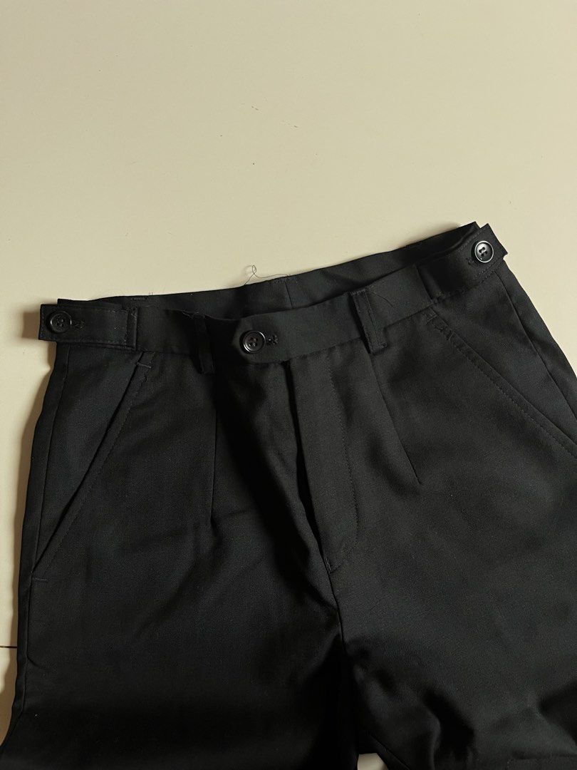 Black Trousers (Category: Other Bottoms) located in Tacloban City. Submitted by priv_ (Listing ID 1431864901, Image 3). Description: - Black straight-leg trousers - Brand: CHOUTAIFOOK GOLDTEX - Button closure - Side pockets - Adjustable waist tabs - V nice quality - Used once - Waist: 22”-24” Mop: Gcash Location: Tacloban City.