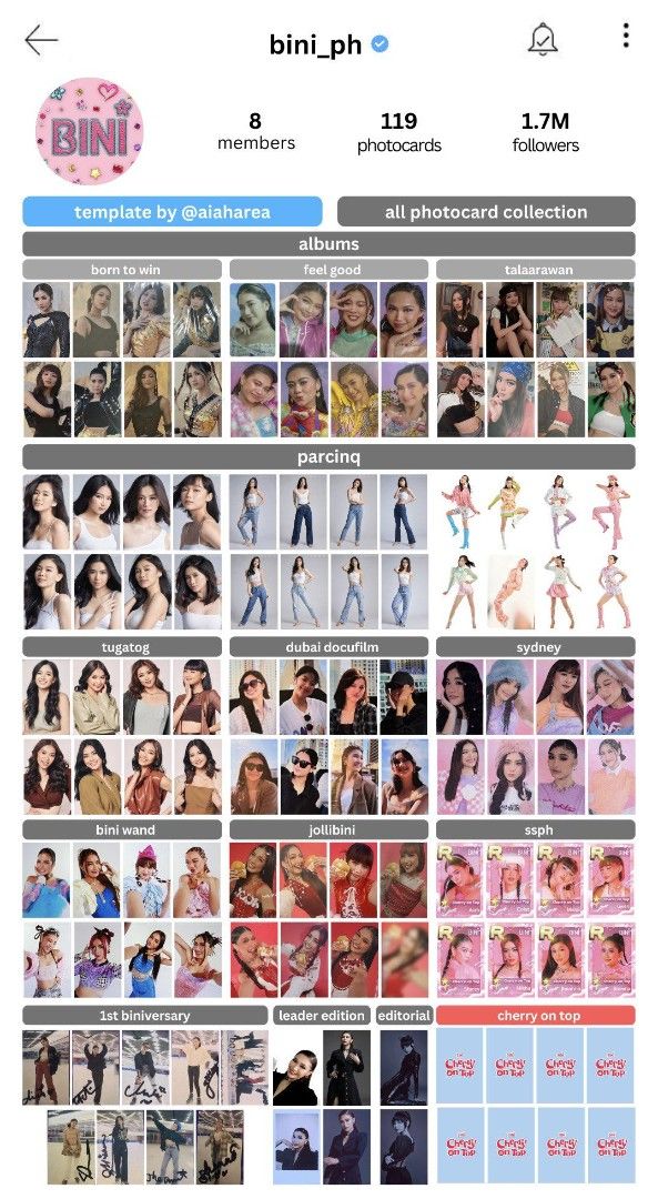 Buying any Official BINI Photocard sets (Category: K-Wave Merchandise) located in Manila. Submitted by jayvee2468 (Listing ID 1431864546, Image 1). Description: buying any official bini photocards sets that I dont have, fair or quitting price only.