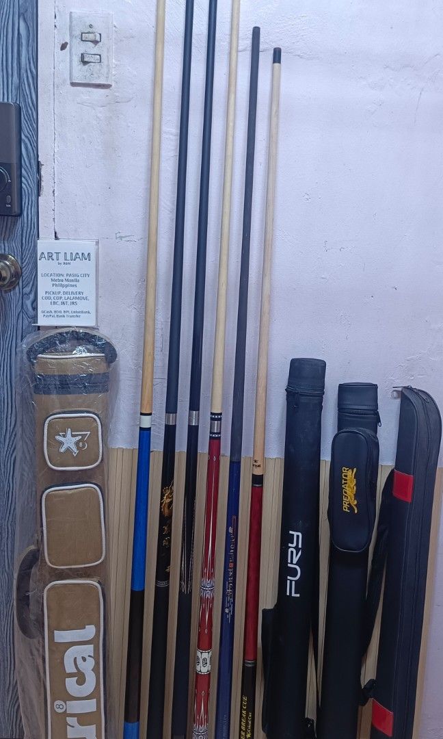 Carbon Fiber Tako Billiard (Category: Billiards and Bowling) located in Pasig City. Submitted by artliam888 (Listing ID 1379120158, Image 1). Description: Carbon Fiber Tako with Predator Hardcaze . BRANDNEW never been used . complete with box . PRICE: 2,850 pesos only without Hardcase 2,990 with Hardcase . Manggahan, Pasig City. Philippines . 💴💶💵 Payment via Bank, Gcash, BDO, Unionbank, BPI, WesternUnion, PayPal . 📦🛵🚛 Lalamove / COD / COP /