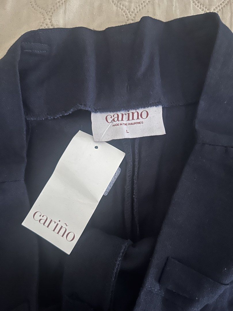 Cariño Linen Pants (Category: Jeans) located in Makati City. Submitted by ckvdeclutter (Listing ID 1431816146, Image 2). Description: Cariño Maita Pants in L Bought it from their website for ₱2350! Selling for 2k, price is negotiable. Color: Denim Size: L (waist 31, hips 43, length 43) RFS: Too long on me .