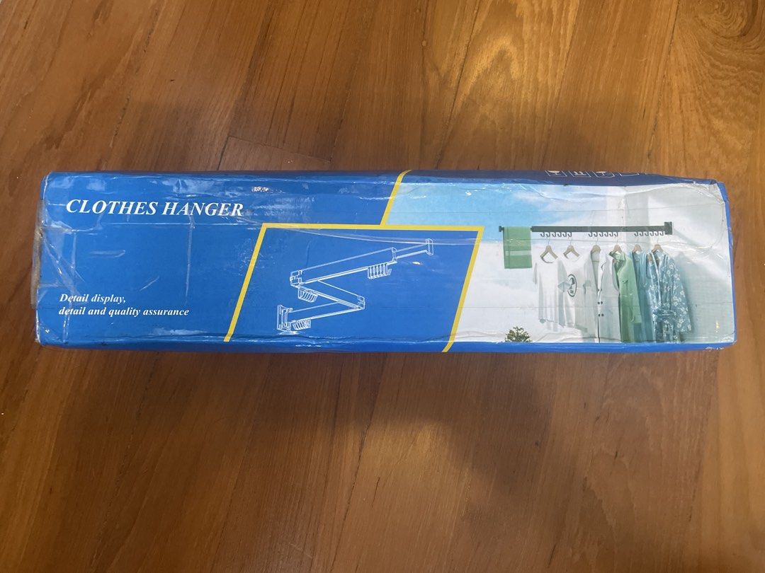 Clothes Hanger - Retractable Wall-Mounted439492359960012801