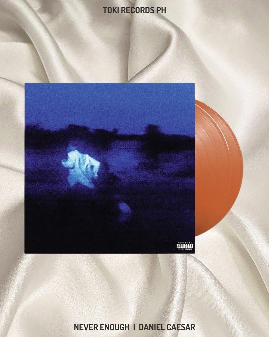 Daniel Caesar Never enough vinyl record (Category: Vinyls) located in Manila. Submitted by tokirecords.ph (Listing ID 1431886715, Image 1). Description: Album: Never Enough Artist: Daniel Caesar Details: • Condition: Brand new, sealed • Label: Republic Records • Pressing: Worldwide • Sound type: Stereo Availability: • On-hand item • Ready for delivery Price: • ₱3200.