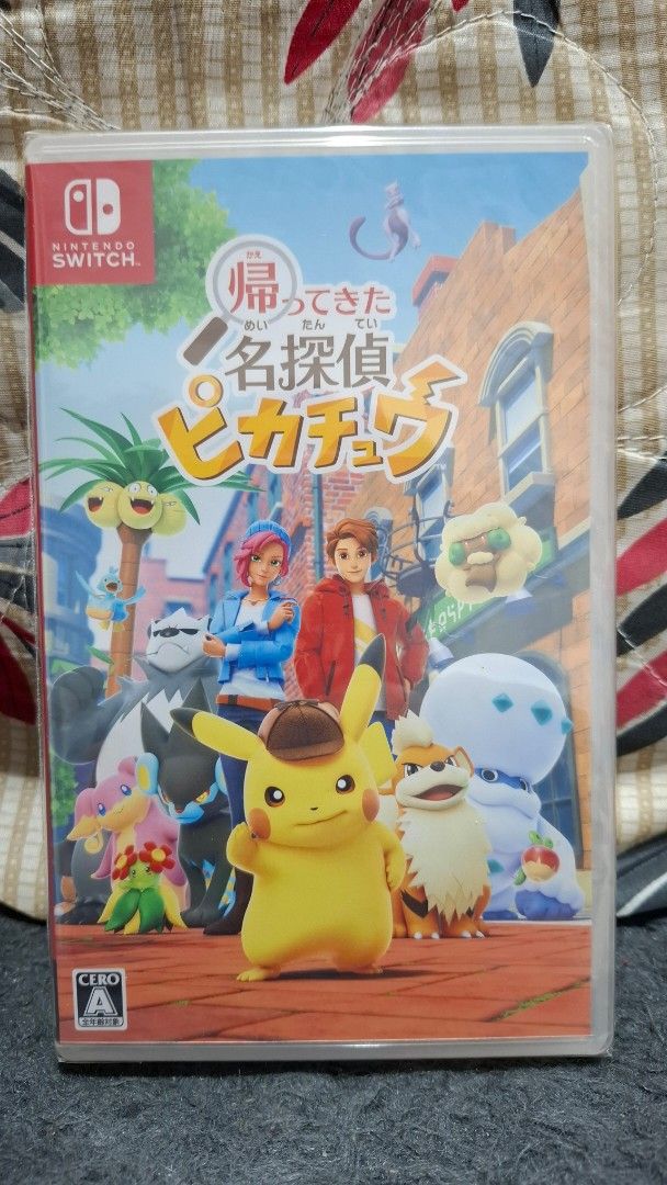 Detective Pikachu Returns Nintendo Switch (Category: Nintendo) located in San Juan City. Submitted by ricsgaragesale (Listing ID 1431978528, Image 1). Description: Detective Pikachu for switch Price: 3,300 PHP - Authentic. - Brandnew. - Japanese version but it has a full English language support. Note: All items are clean before posting and selling it. Meet up locations: Cubao and Greenhills. Modes of delivery: Lalamove, Grab, J&T or LBC. Note: S