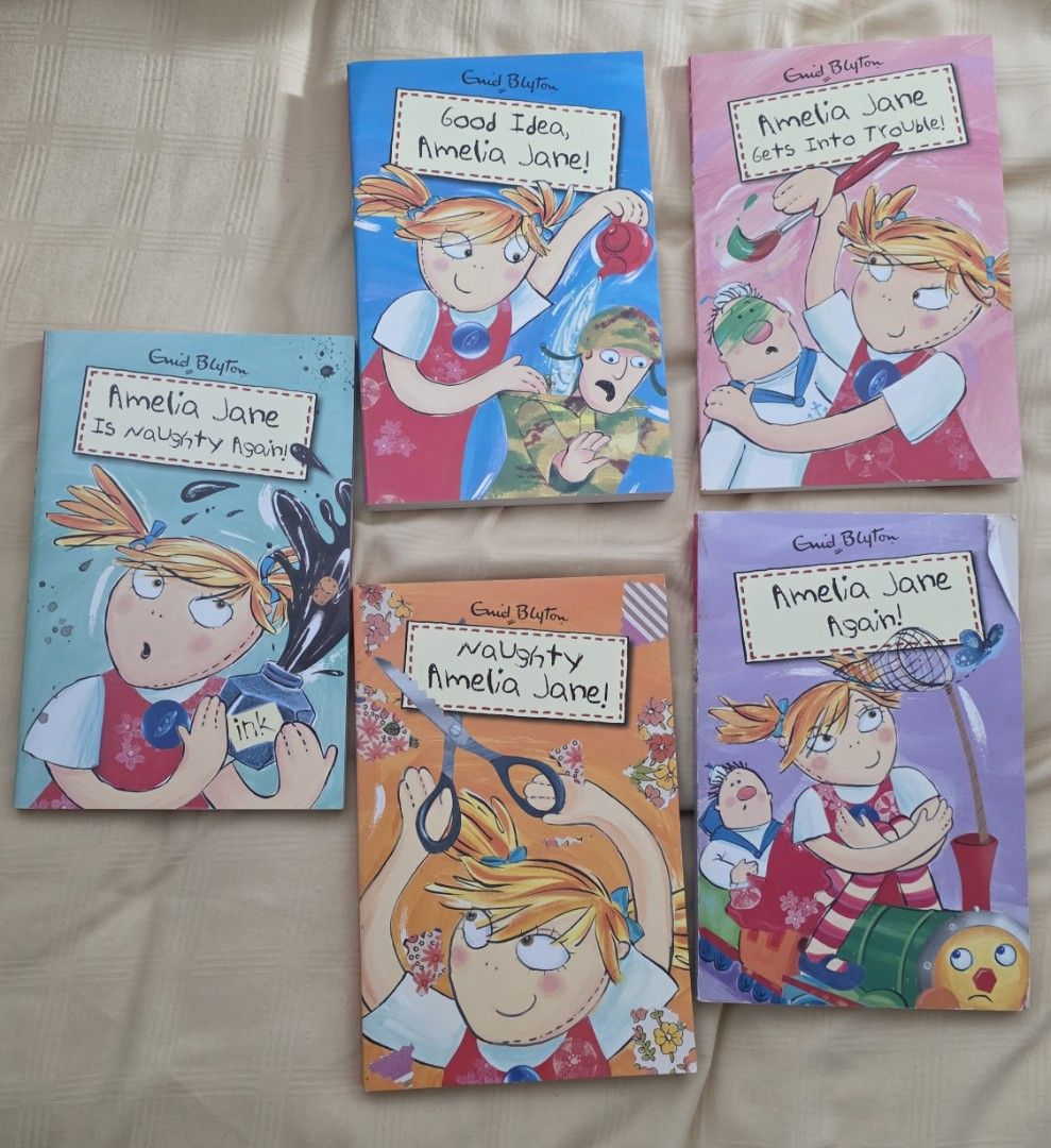 Enid Blyton Amelia Jane Books - Set of 6, Hobbies & Toys, Books ...