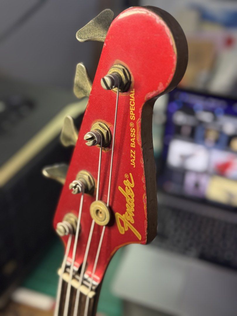Fender Jazz Bass Special (PJR65) (Category: Musical Instruments) located in Quezon City. Submitted by RobertAllenSoriano (Listing ID 1431935465, Image 2). Description: Vintage Fender Jazz Bass Special (same model as Duff McKagan from Guns N’ Roses); a Collector’s Piece. Upgrades (15k+ worth of mods) - Supremo Pickups - Schaller 3D-4 bridge Has dings and scratches over decades of use. Bought from Jimbo San Pedro of Session Road. Serial code has we