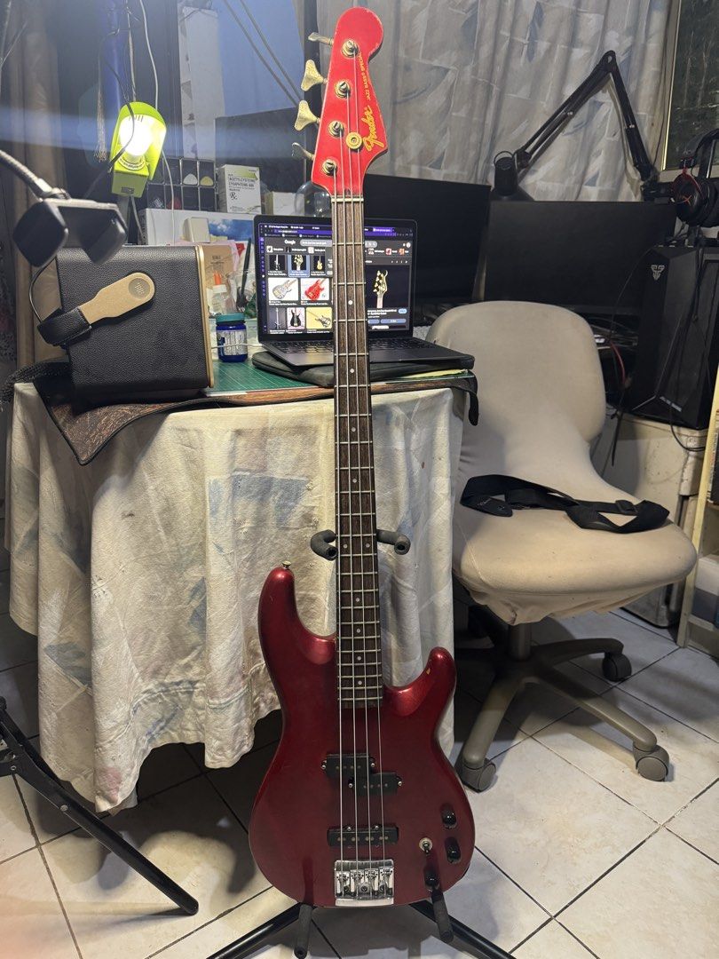 Fender Jazz Bass Special (PJR65) (Category: Musical Instruments) located in Quezon City. Submitted by RobertAllenSoriano (Listing ID 1431935465, Image 3). Description: Vintage Fender Jazz Bass Special (same model as Duff McKagan from Guns N’ Roses); a Collector’s Piece. Upgrades (15k+ worth of mods) - Supremo Pickups - Schaller 3D-4 bridge Has dings and scratches over decades of use. Bought from Jimbo San Pedro of Session Road. Serial code has we