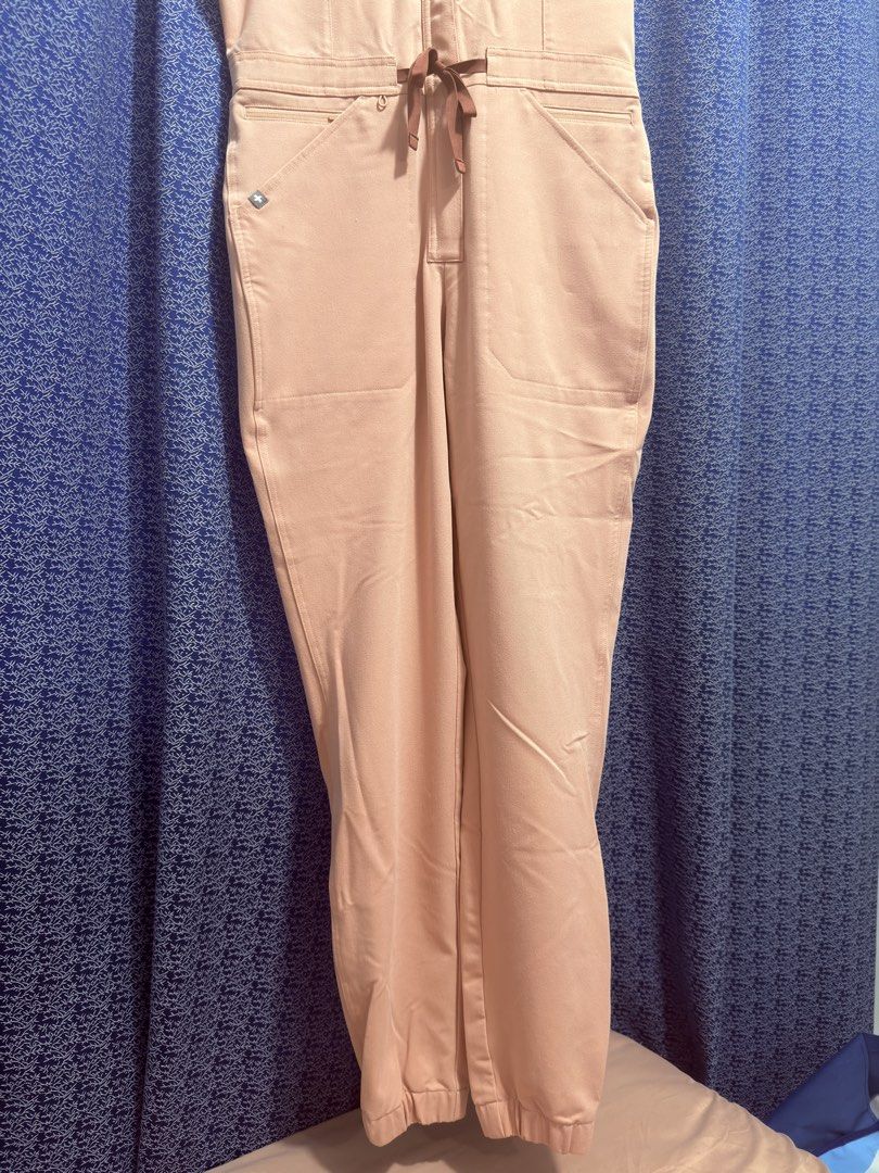 FIGS Pink Sand Rafaela - Scrub Jumpsuit SMALL regular (Category: Jumpsuits) located in Mandaluyong City. Submitted by riz24 (Listing ID 1430724964, Image 3). Description: Lightly used FIGS Scrub Jumpsuit Color: Pink Sand Size: Small RFS: decluttering.