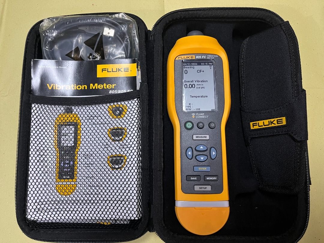 Fluke Vibration Meter Model 805 FC (Category: Construction Tools & Equipment) located in Manila. Submitted by red_cruz (Listing ID 1431933857, Image 1). Description: Fluke Vibration Meter Model 805 FC Message me for price, photo, and details 09694664635.